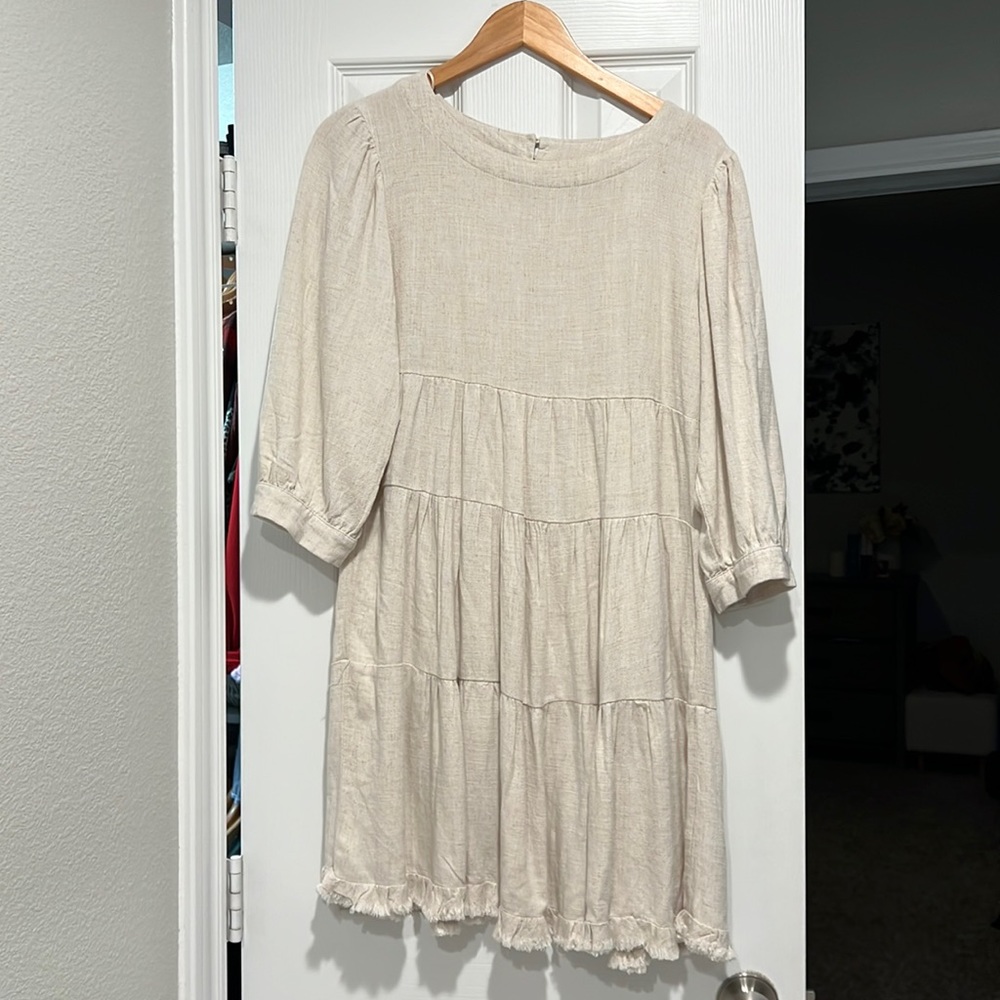 Pink Blush maternity dress